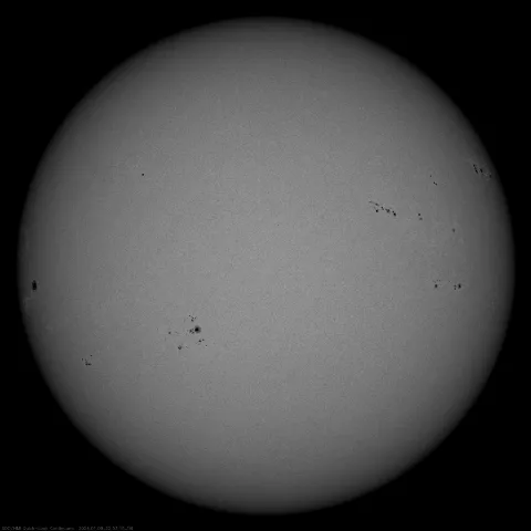 Image of Sun's photosphere