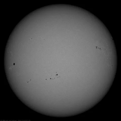 Image of Sun's photosphere