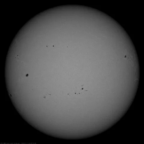 Image of Sun's photosphere