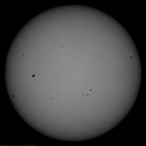 Image of Sun's photosphere