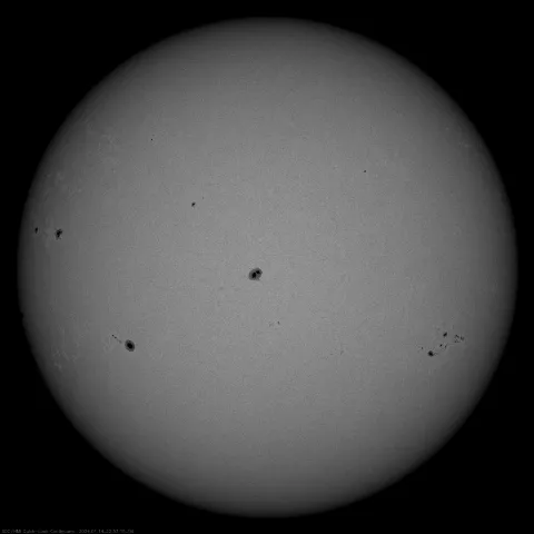 Image of Sun's photosphere