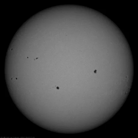 Image of Sun's photosphere