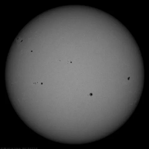 Image of Sun's photosphere