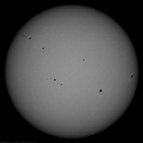 Image of Sun's photosphere