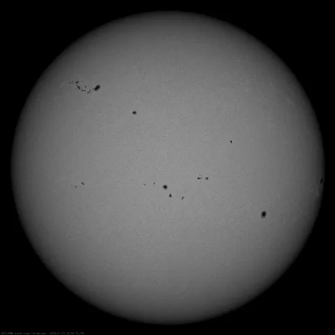 Image of Sun's photosphere