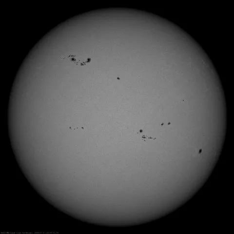 Image of Sun's photosphere