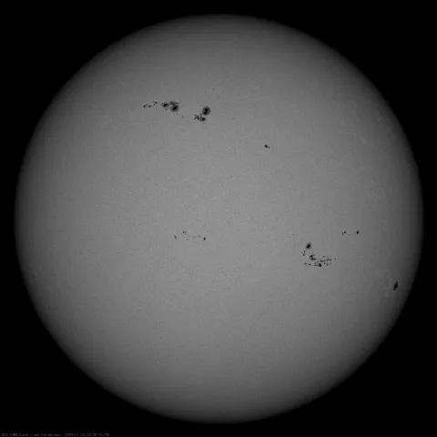 Image of Sun's photosphere