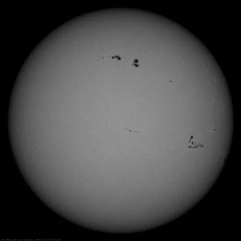 Image of Sun's photosphere