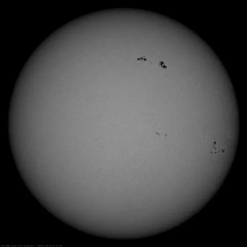 Image of Sun's photosphere