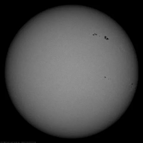 Image of Sun's photosphere