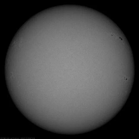 Image of Sun's photosphere