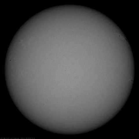 Image of Sun's photosphere