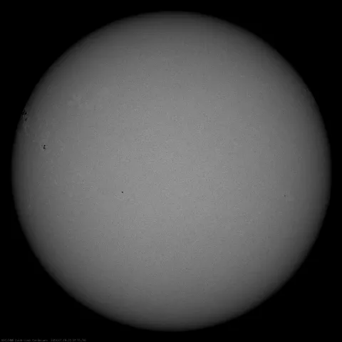 Image of Sun's photosphere