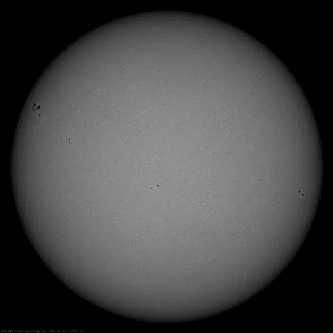 Image of Sun's photosphere