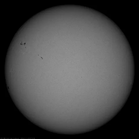 Image of Sun's photosphere