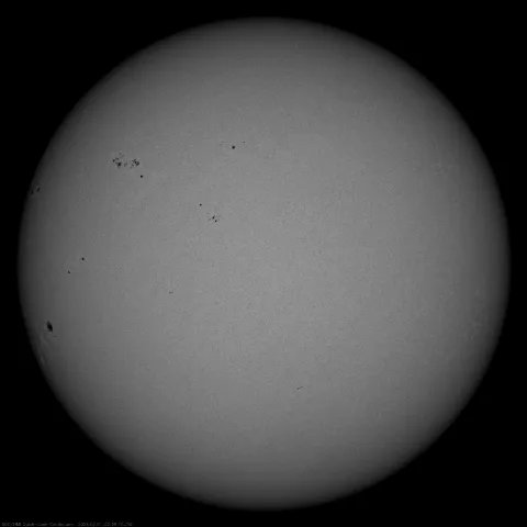 Image of Sun's photosphere