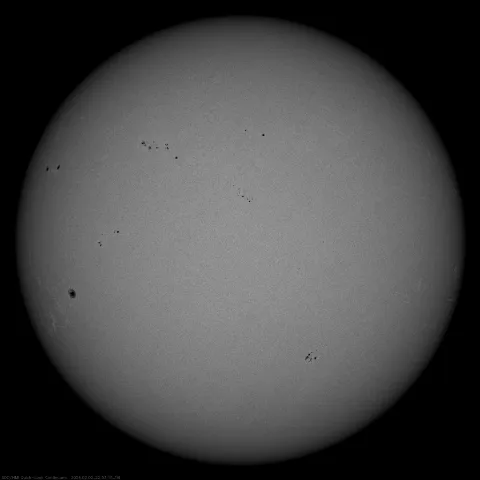 Image of Sun's photosphere