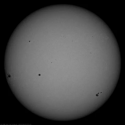 Image of Sun's photosphere