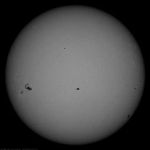 Image of Sun's photosphere