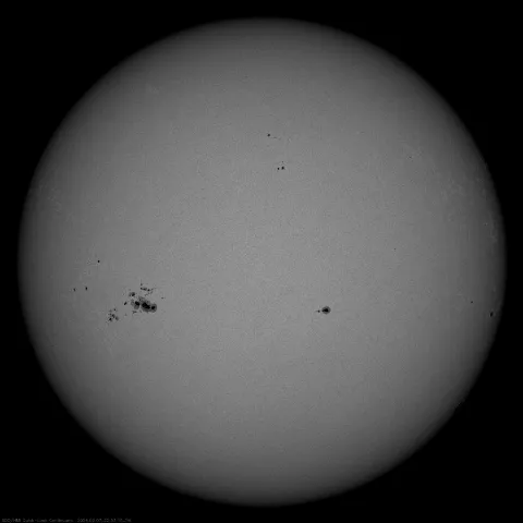 Image of Sun's photosphere