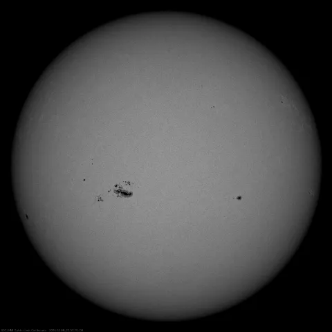 Image of Sun's photosphere