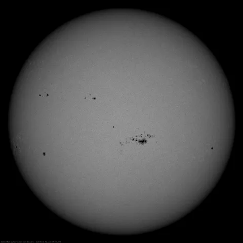 Image of Sun's photosphere