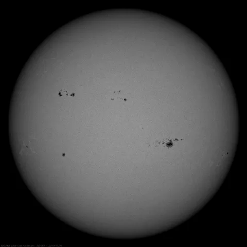 Image of Sun's photosphere