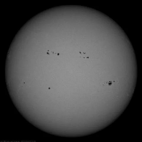 Image of Sun's photosphere