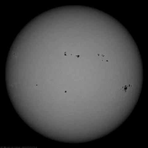 Image of Sun's photosphere