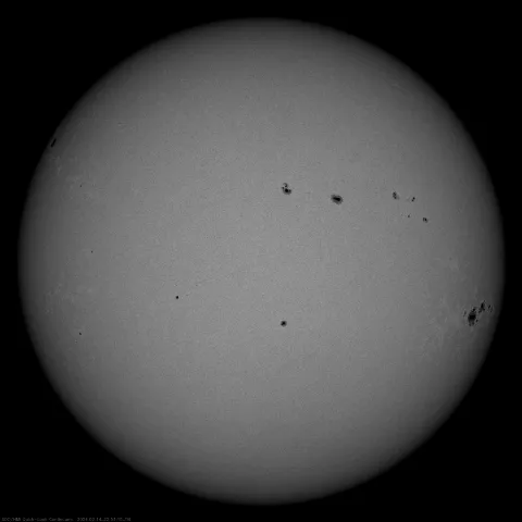 Image of Sun's photosphere