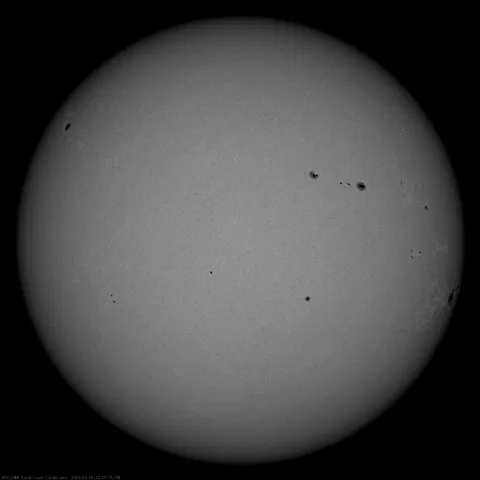 Image of Sun's photosphere