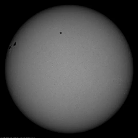 Image of Sun's photosphere