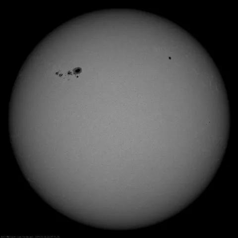 Image of Sun's photosphere