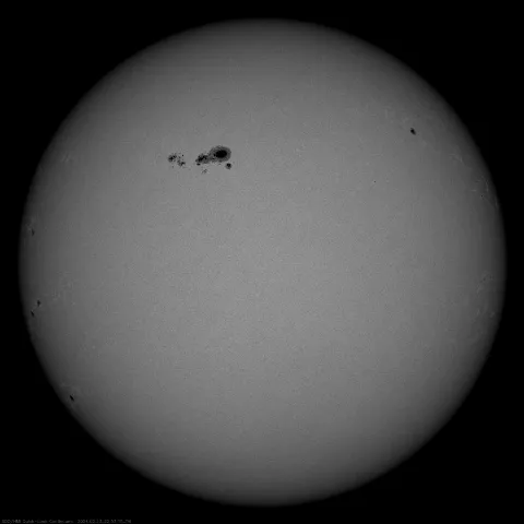 Image of Sun's photosphere