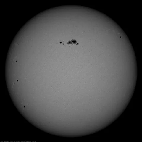 Image of Sun's photosphere