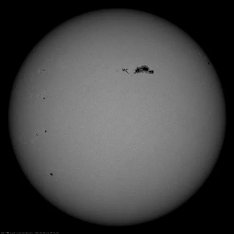 Image of Sun's photosphere