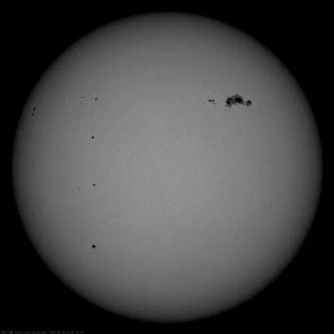 Image of Sun's photosphere