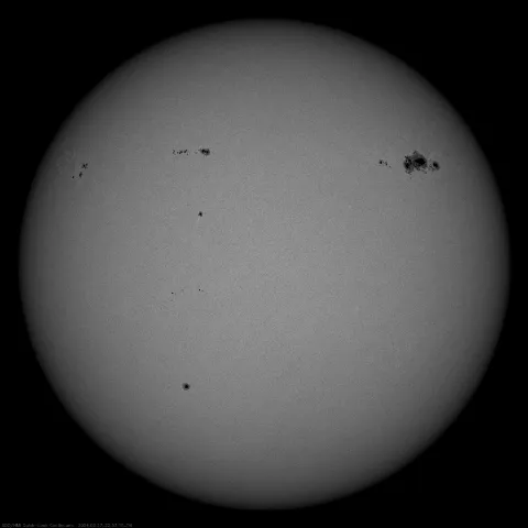 Image of Sun's photosphere