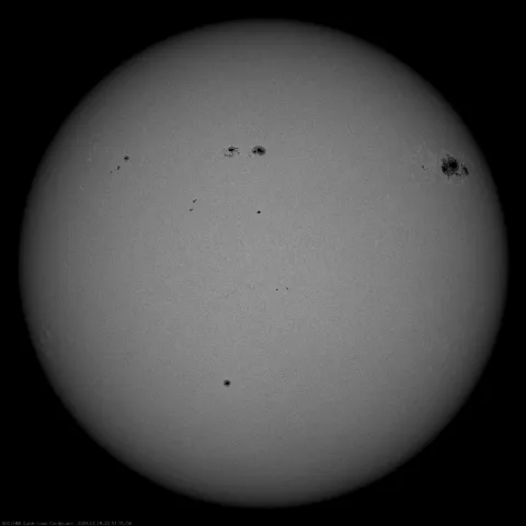 Image of Sun's photosphere