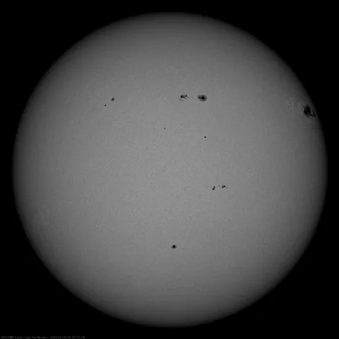 Image of Sun's photosphere