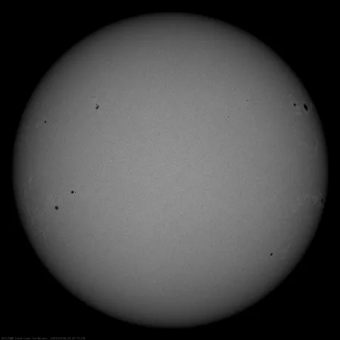 Image of Sun's photosphere