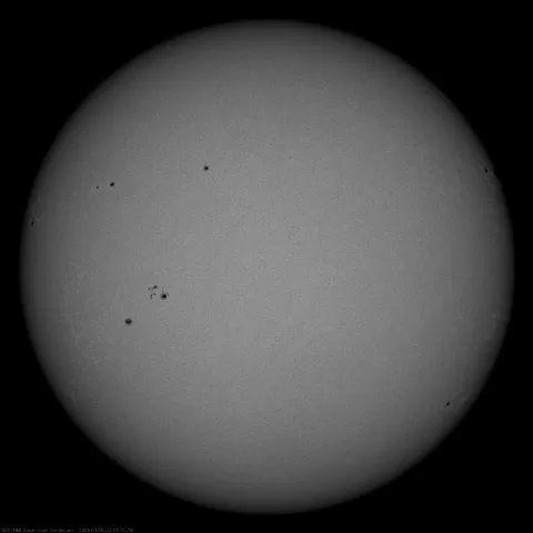 Image of Sun's photosphere