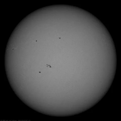 Image of Sun's photosphere