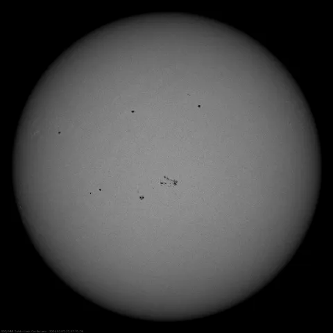 Image of Sun's photosphere