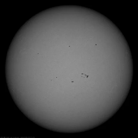 Image of Sun's photosphere