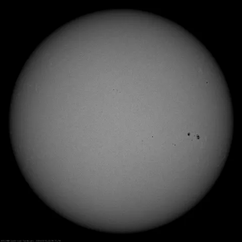 Image of Sun's photosphere