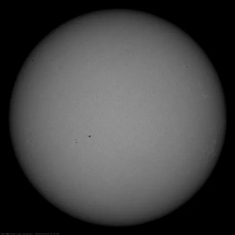 Image of Sun's photosphere