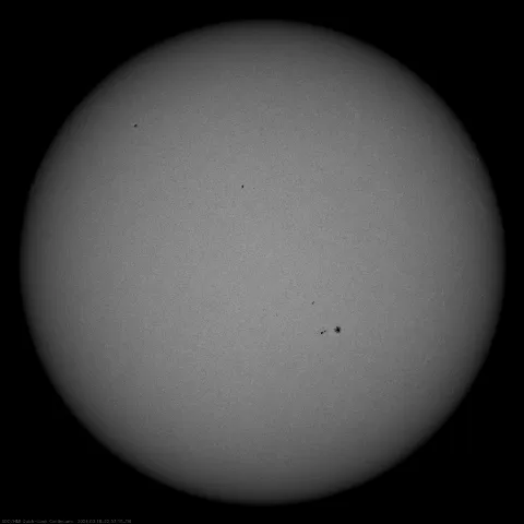 Image of Sun's photosphere