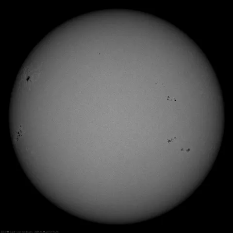 Image of Sun's photosphere