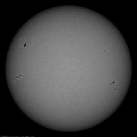 Image of Sun's photosphere